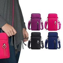 Load image into Gallery viewer, Women's Mini Cross-Body Shoulder Strap Cell Phone Wallet Pouch Bag Purse

