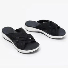 Load image into Gallery viewer, Womens New Summer Retro Sandals Flat Casual Elegant Soft Modern Beach Sandals
