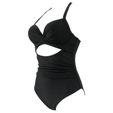 Load image into Gallery viewer, Women's One Piece High Waist Swimwear Tummy Control Cutout
