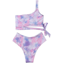 Load image into Gallery viewer, Women's One Shoulder High Waist Bikini
