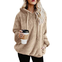 Load image into Gallery viewer, Women's Oversized Fleece Hoodie

