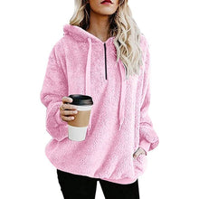 Load image into Gallery viewer, Women's Oversized Fleece Hoodie
