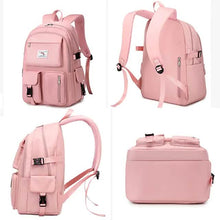 Load image into Gallery viewer, Women's Oxford Fabric Adjustable Large Capacity Backpack
