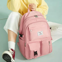 Load image into Gallery viewer, Women's Oxford Fabric Adjustable Large Capacity Backpack

