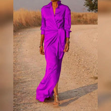 Load image into Gallery viewer, Women's Party Shirt Dress
