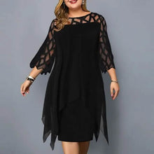 Load image into Gallery viewer, Women's Plus Size Solid Color Sheath Dress
