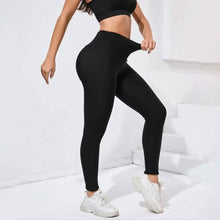 Load image into Gallery viewer, Women's Plush Lined Sherpa Leggings High-Stretch Yoga Pants

