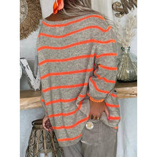 Load image into Gallery viewer, Women's Pullover Jumper Cable Knit Tunic Knitted Print Crew Neck
