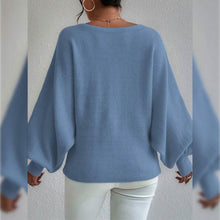 Load image into Gallery viewer, Women's Pullover Sweater Jumper Ribbed Knit Oversized Crew Neck
