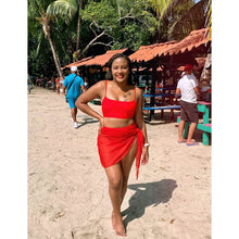 Load image into Gallery viewer, Women's Short Sarongs Beach Wrap
