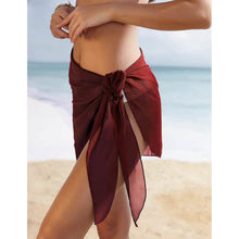 Load image into Gallery viewer, Women's Short Sarongs Beach Wrap
