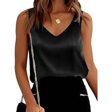 Load image into Gallery viewer, Womens Silk Satin Tank Tops
