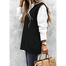 Load image into Gallery viewer, Women's Sleeveless Sweater Vest Top
