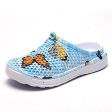 Load image into Gallery viewer, Womens Slip-On Quick Dry Water Clogs Shoes Beach Sandals Lightweight Breathable Bathroom Garden Clogs Shoes Summer Breathable Mesh Sandals Beach Footwear Anti-Slip Slippers Quick Drying Sandals
