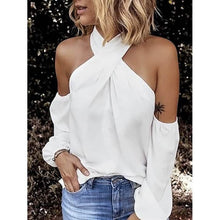 Load image into Gallery viewer, Women's Solid Color Halter Top
