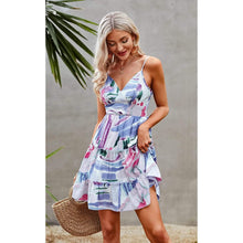 Load image into Gallery viewer, Women's Spaghetti Strap Backless Dress
