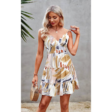 Load image into Gallery viewer, Women's Spaghetti Strap Backless Dress

