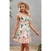 Load image into Gallery viewer, Women's Spaghetti Strap Backless Dress
