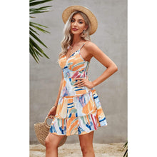 Load image into Gallery viewer, Women's Spaghetti Strap Backless Dress
