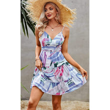 Load image into Gallery viewer, Women's Spaghetti Strap Backless Dress
