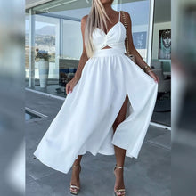 Load image into Gallery viewer, Women‚Äòs Split Cut Out Midi Dress
