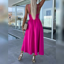 Load image into Gallery viewer, Women‚Äòs Split Cut Out Midi Dress
