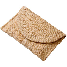 Load image into Gallery viewer, Women's Straw Clutch Purse
