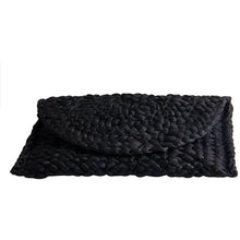 Load image into Gallery viewer, Women's Straw Clutch Purse
