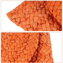 Load image into Gallery viewer, Women's Straw Clutch Purse
