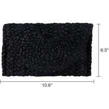 Load image into Gallery viewer, Women's Straw Clutch Purse
