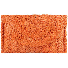 Load image into Gallery viewer, Women's Straw Clutch Purse
