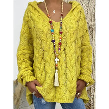 Load image into Gallery viewer, Women's Sweater Oversized Pullover Jumper Knitted Solid Color
