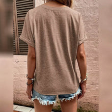 Load image into Gallery viewer, Women's T shirt V Neck
