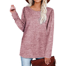 Load image into Gallery viewer, Womens Tops V Neck Summer Petal Sleeve Casual Tshirts
