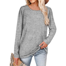Load image into Gallery viewer, Womens Tops V Neck Summer Petal Sleeve Casual Tshirts
