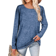 Load image into Gallery viewer, Womens Tops V Neck Summer Petal Sleeve Casual Tshirts
