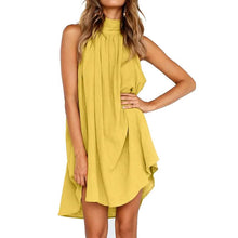 Load image into Gallery viewer, Women's Turtleneck T-Shirt Dress
