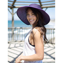 Load image into Gallery viewer, Women's Wide Brim Roll-up Straw Sun Hat Sun Visor
