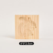Load image into Gallery viewer, Wooden Cookie Mold Cutter Wooden Gingerbread Cookie Moulds Press 3D Cake Embossing Baking Mold Rose Flower Cutter Bakery Gadgets Cookies, Wooden Cookie Cutter, Funny Wooden Cookie Molds For Baking, Gingerbread Mold, Pine Cone Mold, Cake Mold
