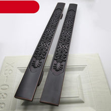 Load image into Gallery viewer, Wooden Door Glass Knob Handle  Hotel Villa European Style Simple Antique Black Surface Mounted Solid Barn Pull Hand Wardrobe Shoe Cabinet Bathroom Cabinet Handle Drawer Handle
