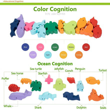 Load image into Gallery viewer, Wooden Stacking Toy for Kids

