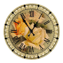 Load image into Gallery viewer, Wooden Wall Clock 10 Inch Silent Non Ticking Quartz Wall Clock 10 Inch Silent Non-Ticking Wooden Wall Clocks Battery Operated Country Retro Rustic Style Decorative for Living Room Kitchen  Retro Fashion Wood Wall Clock Decorative for Living Room Kitchen
