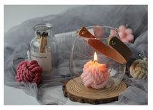 Load image into Gallery viewer, Woolen Candle Silicone Molds Candle Silicone Molds 3D Candle Molds Woolen Ball Mold And Knot Mold Ball Of Yarn Design Mold For Candle Making And Making Soap Wax Mold Woolen Ball Design Handmade Candle Scented Candle Wax Mold Home Decor
