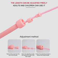 Load image into Gallery viewer, Workout PVC Jump Rope Sport Skipping For Gym Fitness Home Exercise Slim Body Workout Adjustable PVC Jump Rope For Cardio Fitness Versatile Jump Rope For Both Kids Adults Great Jump Rope For Exercise
