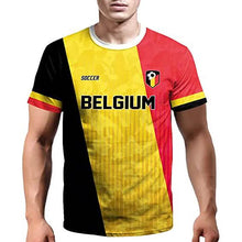 Load image into Gallery viewer, World Cup 2022 Soccer Jersey Women &amp; Mens Football T-Shirts Belgium
