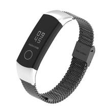 Load image into Gallery viewer, Wrist Strap Smart Wristband Metal Bracelet Band Compatible With Smart Watch Adjustable Stainless Steel Loop Mesh Magnetic Strap Replacement Wristbands Bracelet Fitness And Wellness Tracker For Women Men
