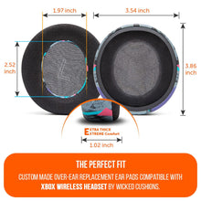 Load image into Gallery viewer, Xbox Wireless Gaming Headset Earpads - WC FreeZe Cooling Gel
