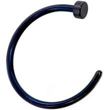 Load image into Gallery viewer, 20G 3/8 Pack Set of 3 Assorted Stainless Steel Nose Hoop Rings
