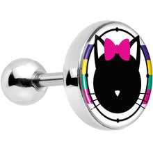 Load image into Gallery viewer, Pink Bow Kitty Cat Craze Tragus Cartilage Earring
