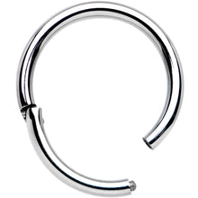 Load image into Gallery viewer, 14G 1/2 Solid G23 Implant Grade Titanium Hinged Segment Ring
